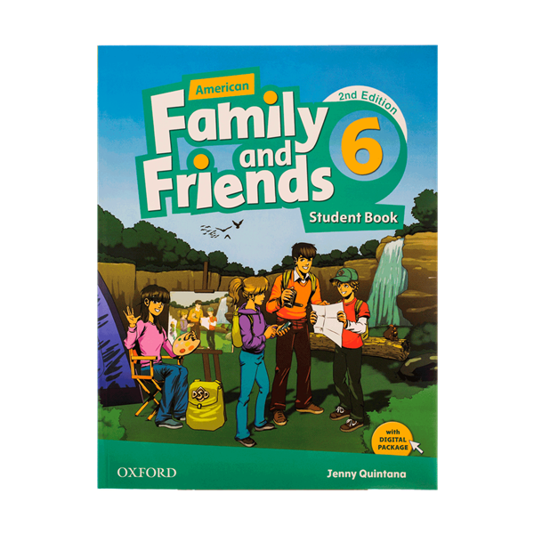 خرید کتاب American Family and Friends 2nd 6 (SB+WB+DVD)